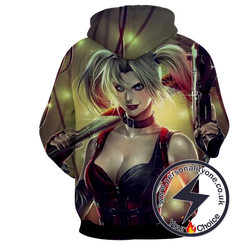 Harley Quinn - Harley Quinn 3D - Hoodies